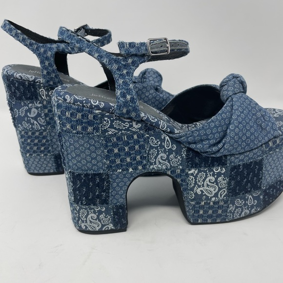 Brand new Jeffrey Campbell denim platform size 9 - Picture 4 of 6